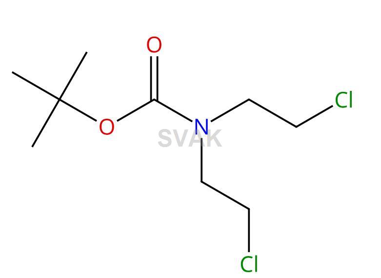 Tert Butyl Bis 2 Chloroethyl Carbamate CAS No 118753 70 1 SVAK