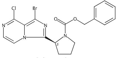 S)-Benzyl 2-(1-bromo-8-chloroimidazo[1,5-a]pyrazin-3-yl